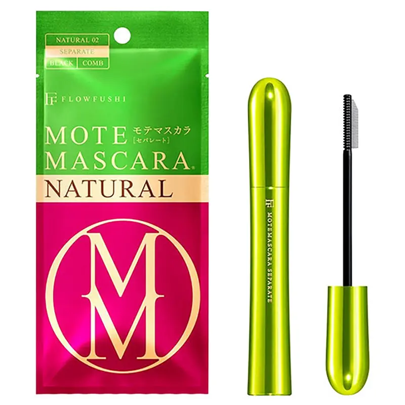FlowFushi Mote Mascara Natural - 02 Separate Black by FlowFushi for Women - 0.25 oz Mascara