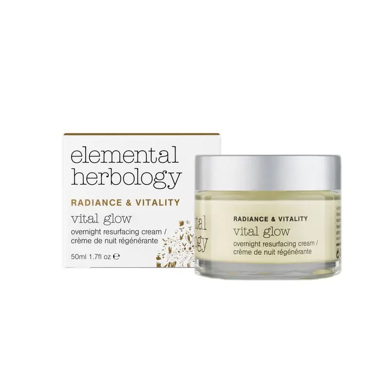 Elemental Herbology Vital Glow Overnight Resurfacing Cream 50ml