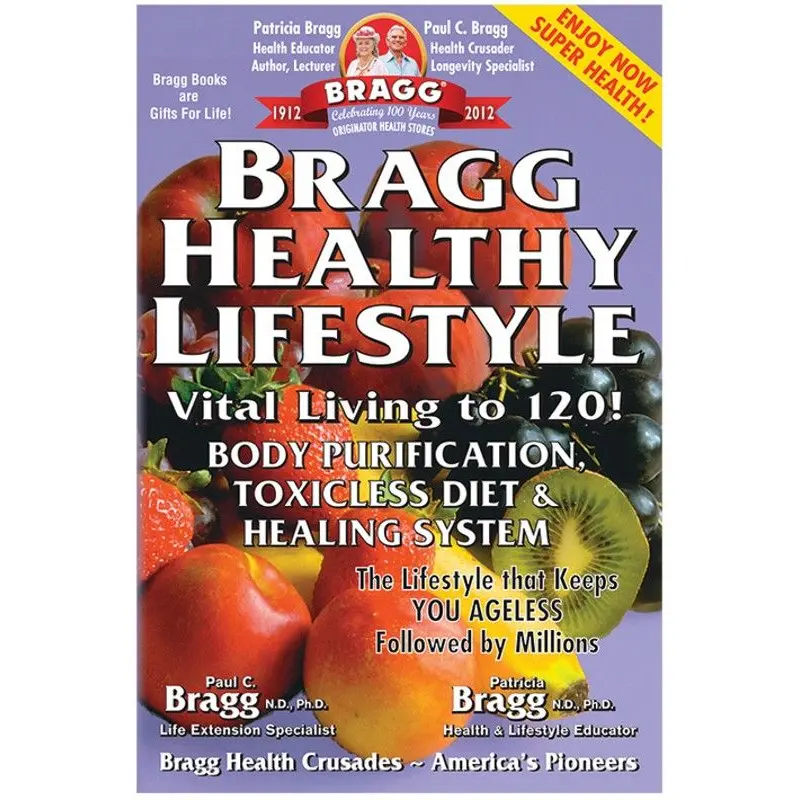 Books BRAGG Healthy Lifestyle By Paul & Patricia BRAGG