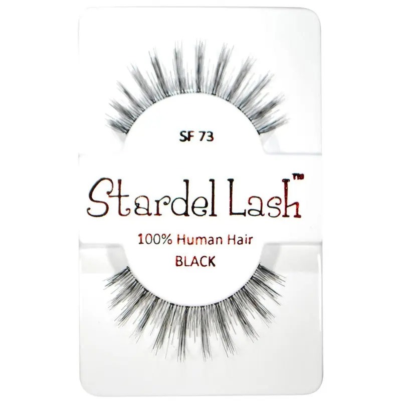 Stardel Lash 100% Human Hair Lashes - SF 73 Black