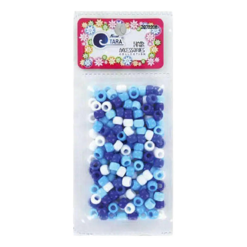 Tara Hair Beads - Blue Tone Mix #72208