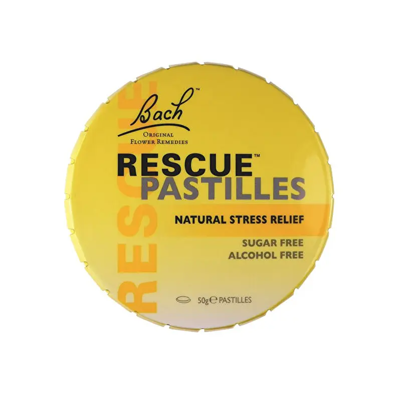 Juno Labs Bach Flower Remedies Bach Flower Remedies Rescue Pastilles (Original Elderflower) 50g
