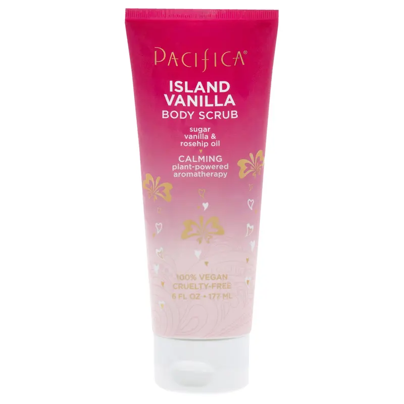 Pacifica Body Scrub - Island Vanilla by Pacifica for Women - 6 oz Body Scrub