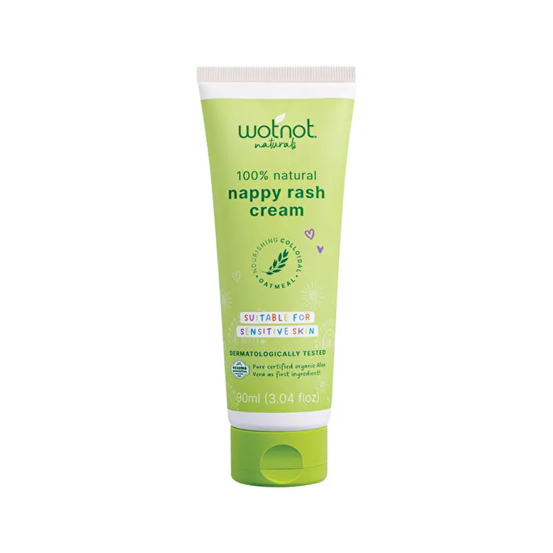 Wotnot Naturals 100% Natural Nappy Rash Cream (3-in-1) 90ml