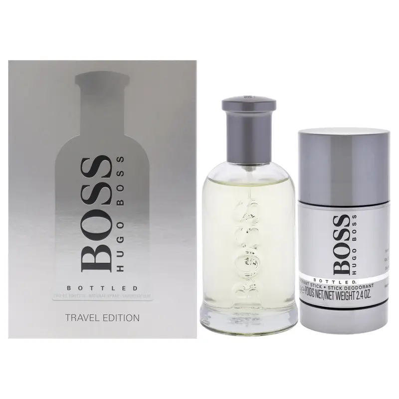 Hugo Boss Boss No. 6 by Hugo Boss for Men - 2 Pc Gift Set 3.3oz EDT Spray, 2.4oz Deodorant Stick