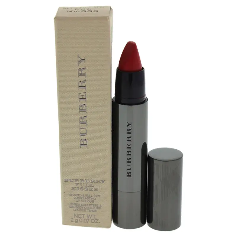 Burberry Full Kisses - 553 Military Red by Burberry for Women - 0.07 oz Lipstick