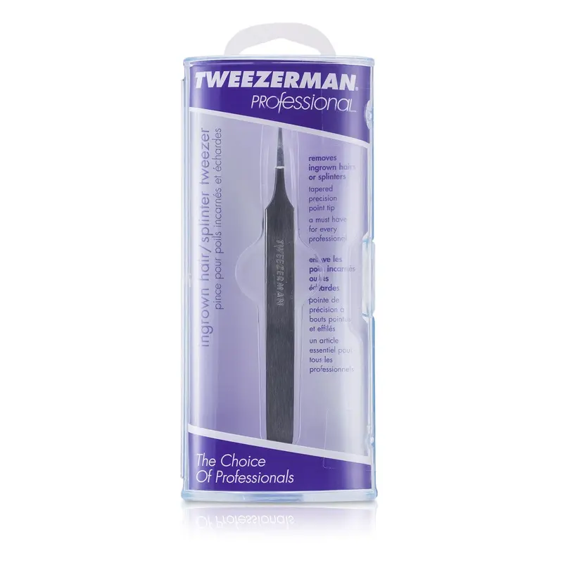 Tweezerman Professional Stainless Steel Ingrown Hair/ Splinter Tweezer