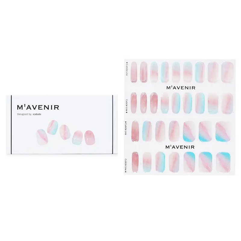 Mavenir Nail Sticker (Pink) - # Pink Beach Nail  32pcs