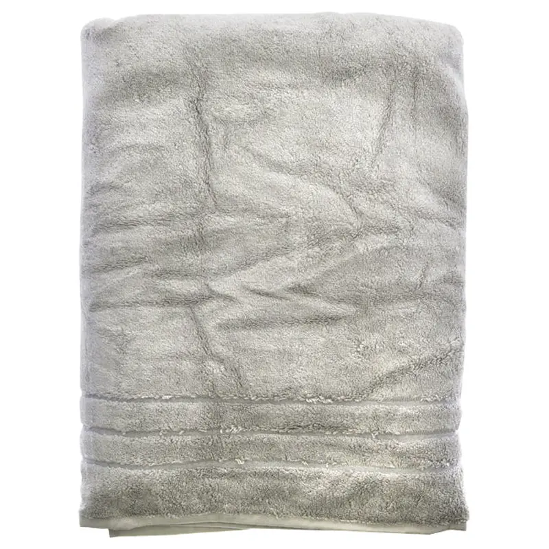 Cariloha Bamboo Bath Sheet - Harbor Gray by Cariloha for Unisex - 1 Pc Towel