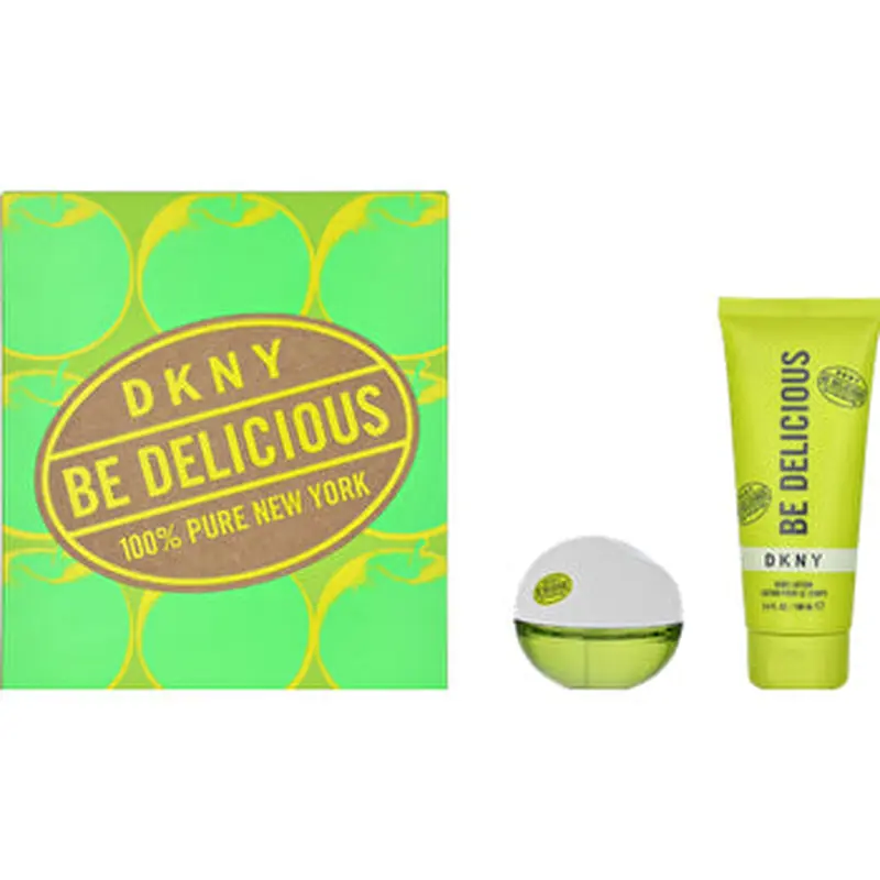 Donna Karan New York Dkny Be Delicious Women Giftset Eau De Parfum Spray 30ml/body Lotion 100ml 130ml