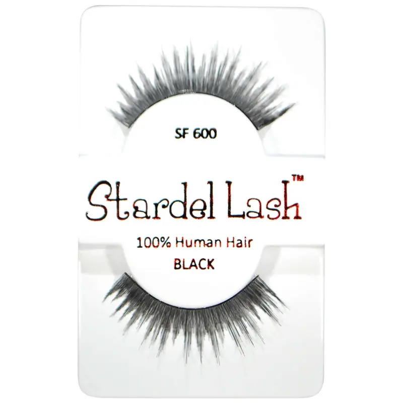 Stardel Lash 100% Human Hair Lashes - SF 600 Black