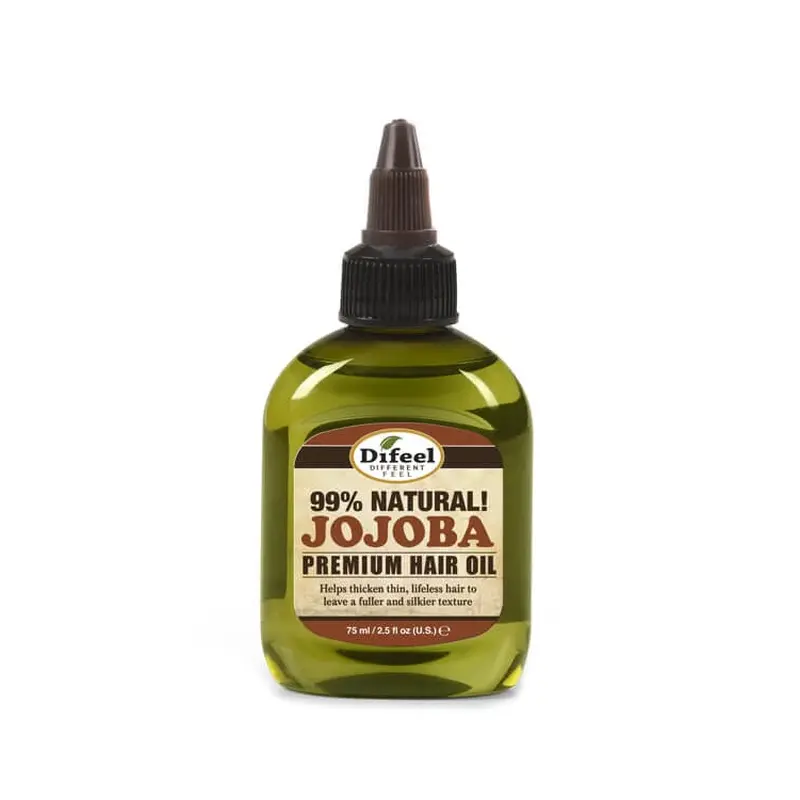 Difeel Premium Natural Jojoba Hair Oil 2.5 oz