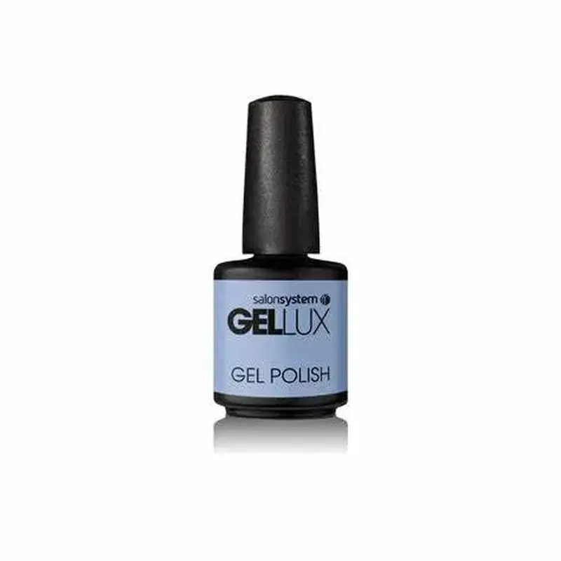 Salon System Gellux Gel Polish 15ml - Stoney Blue