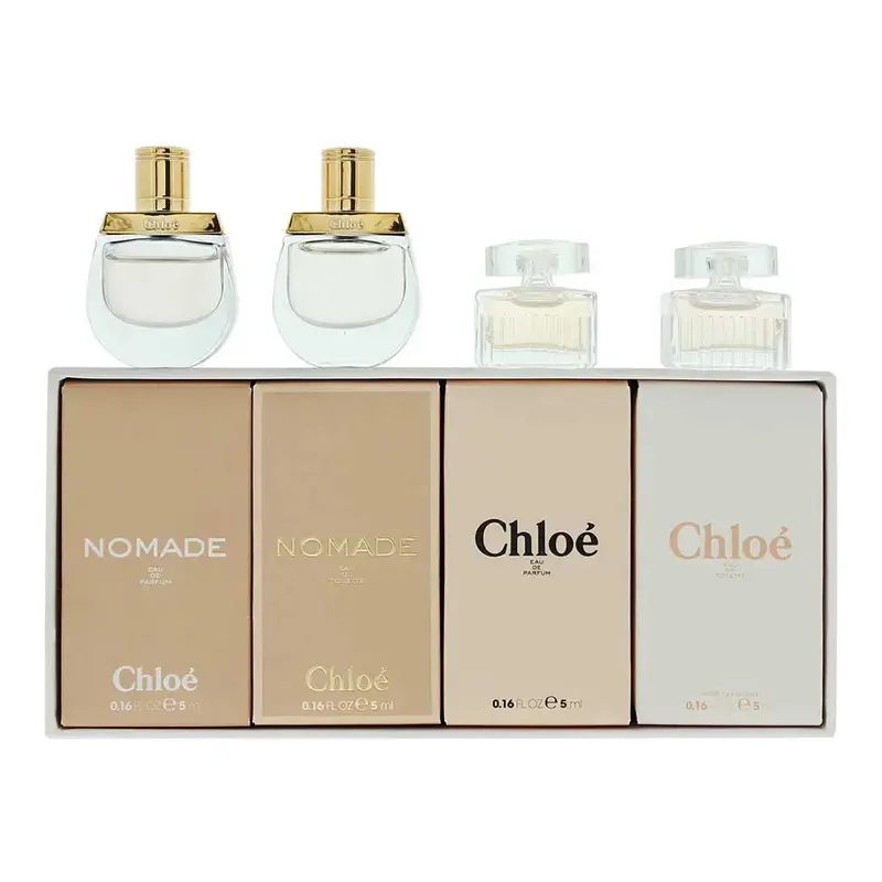 Chlo 4 Piece Gift Set: Chloe Nomade Eau de Parfum 5ml - Chloe Eau de Parfum 5ml