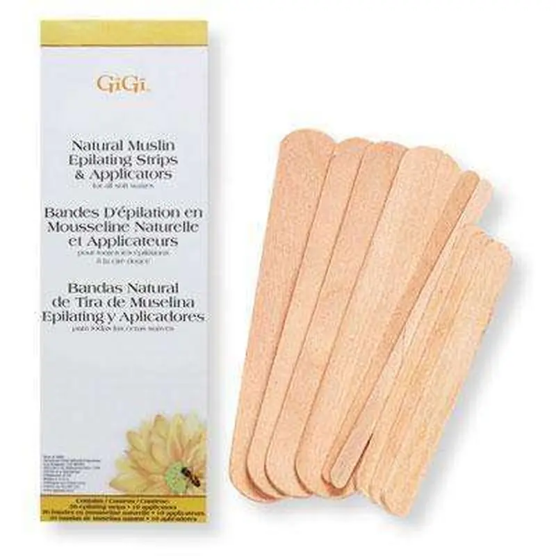 GiGi Natural Muslin Epilating Strips & Applicators - Dollar Deals