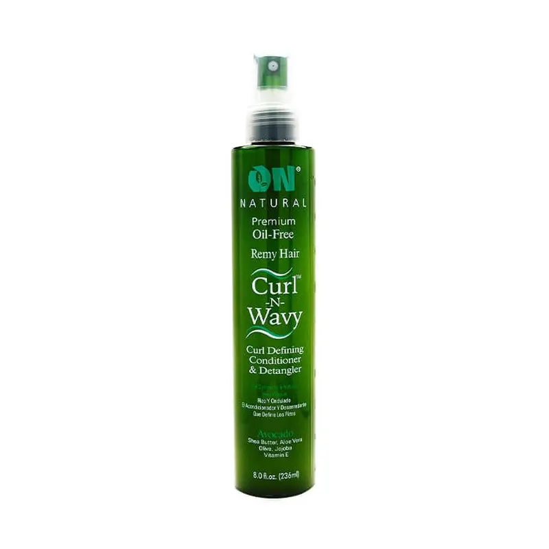 Organic Natural Curl N Wavy Curl Defining Conditioner and Detangler Avocado 8 oz