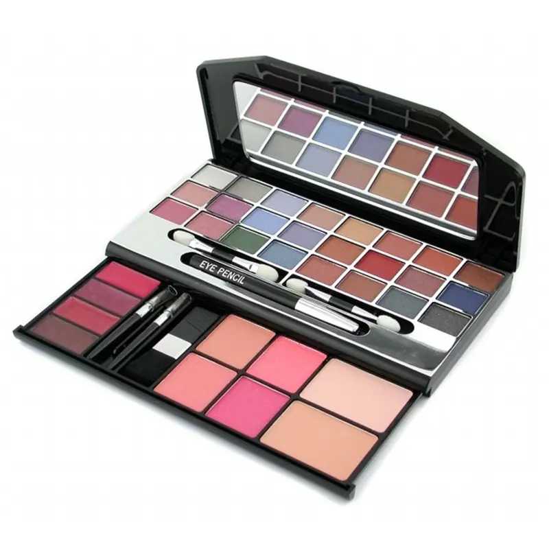 Cameleon MakeUp Kit G1672 (24xE/shdw, 1xE/Pencil, 4xL/Gloss, 4xBlush, 2xPressed Pwd..) - 2