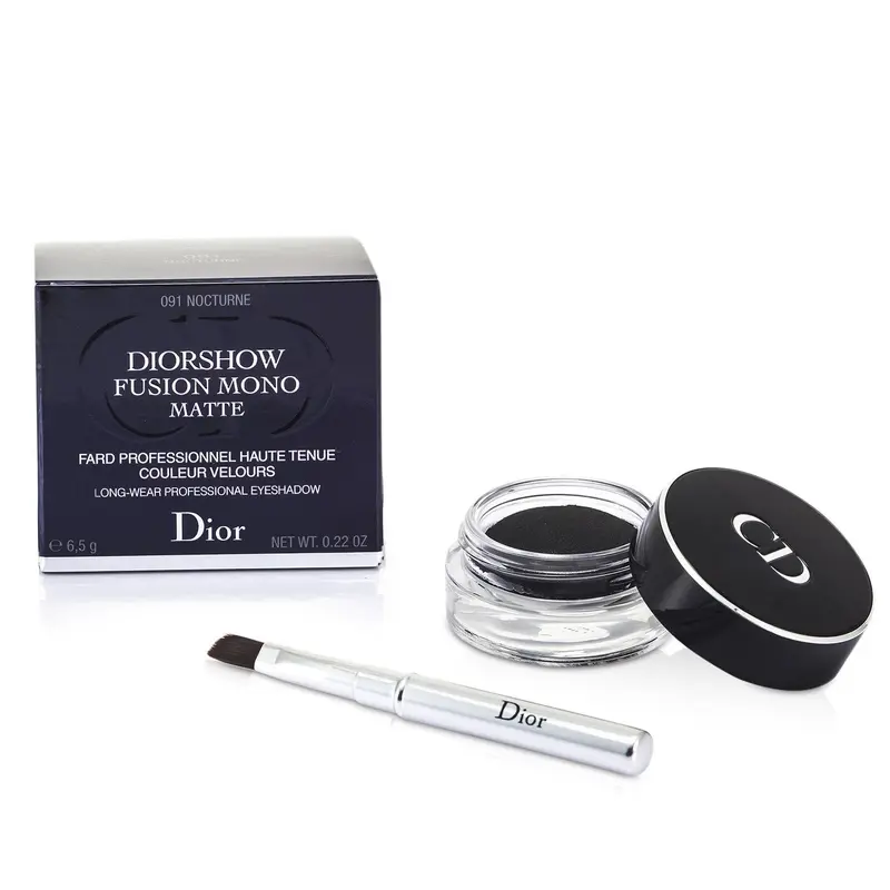 Christian Dior Diorshow Fusion Mono Matte Long Wear Professional Eyeshadow - # 091 Nocturne (Unboxed)  6.5g/0.22oz