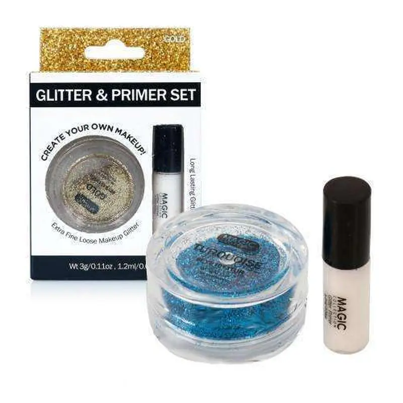 Magic Collection Glitter & Primer Set - Red