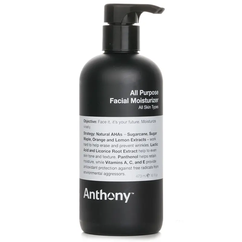 Anthony Logistics For Men All Purpose Facial Moisturizer  473ml/16oz