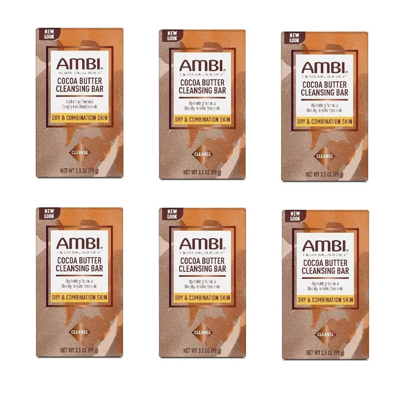 AMBI Cocoa Butter Cleansing Bar 6 PACK