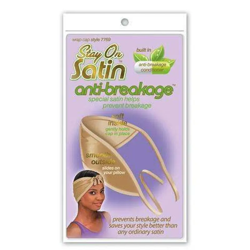 Stay On Satin Wrap Cap - Style 7769 Assorted