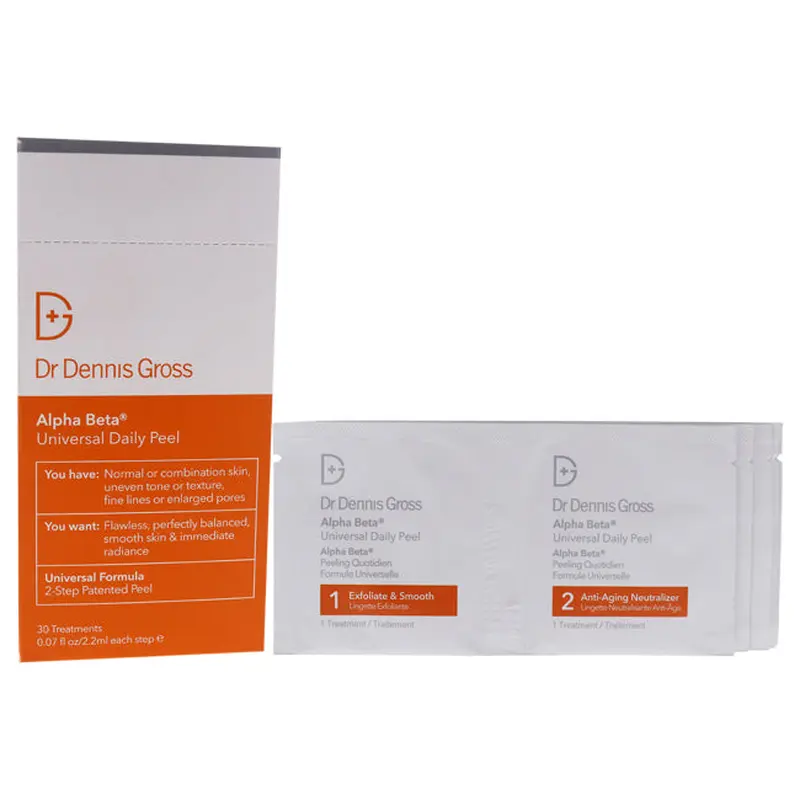 Dr. Dennis Gross Alpha Beta Peel Original Formula by Dr. Dennis Gross for Unisex - 30 Pc Pads