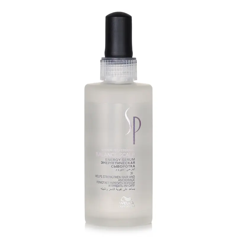 Wella SP Balance Scalp Energy Serum 3 (Helps Strengthening Hair and Anchorage)  100ml