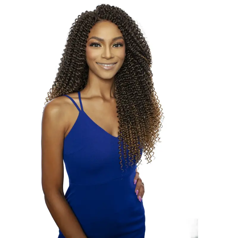 Afri-Naptural: 3X Caribbean Bohemian Soft Water 22" (CB3P2203)