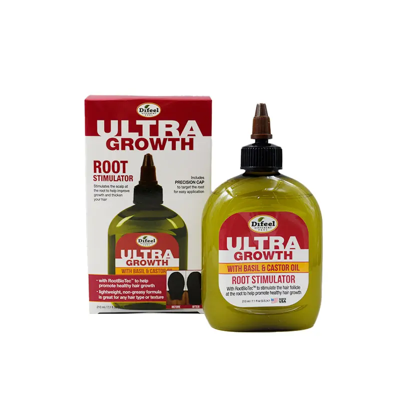 Difeel Ultra Growth Basil & Castor Oil Leave In Root Stimulator 7.1oz