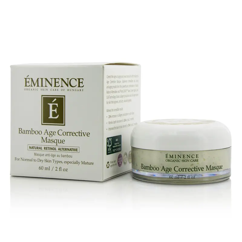 Eminence Bamboo Age Corrective Masque - For Normal to Dry Skin Types, espescially Mature  60ml/2oz