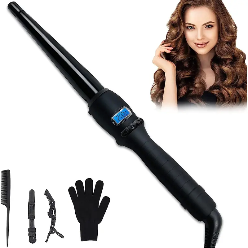 Ceramic Curling Iron 1.5" CI07 RED by Kiss