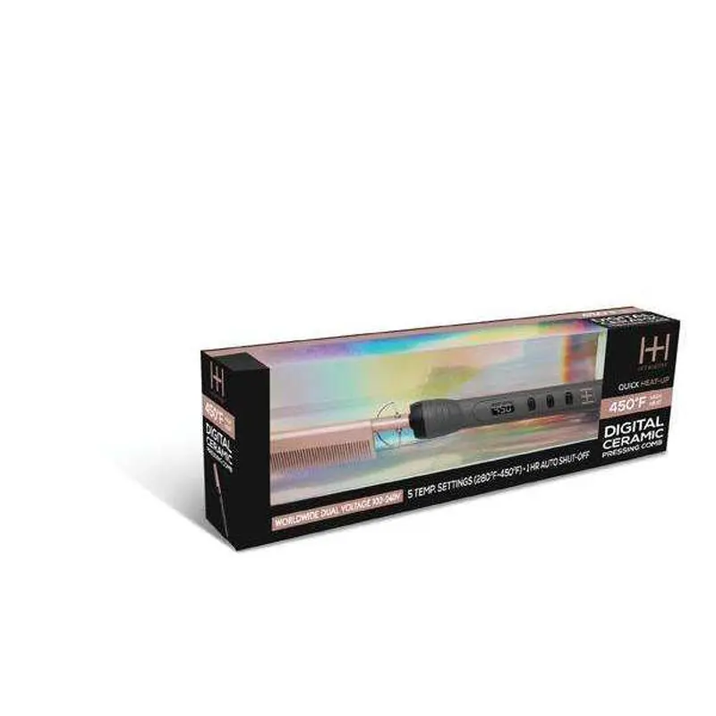 Hot & Hotter Digital Electrical Ceramic Pressing Comb #5967