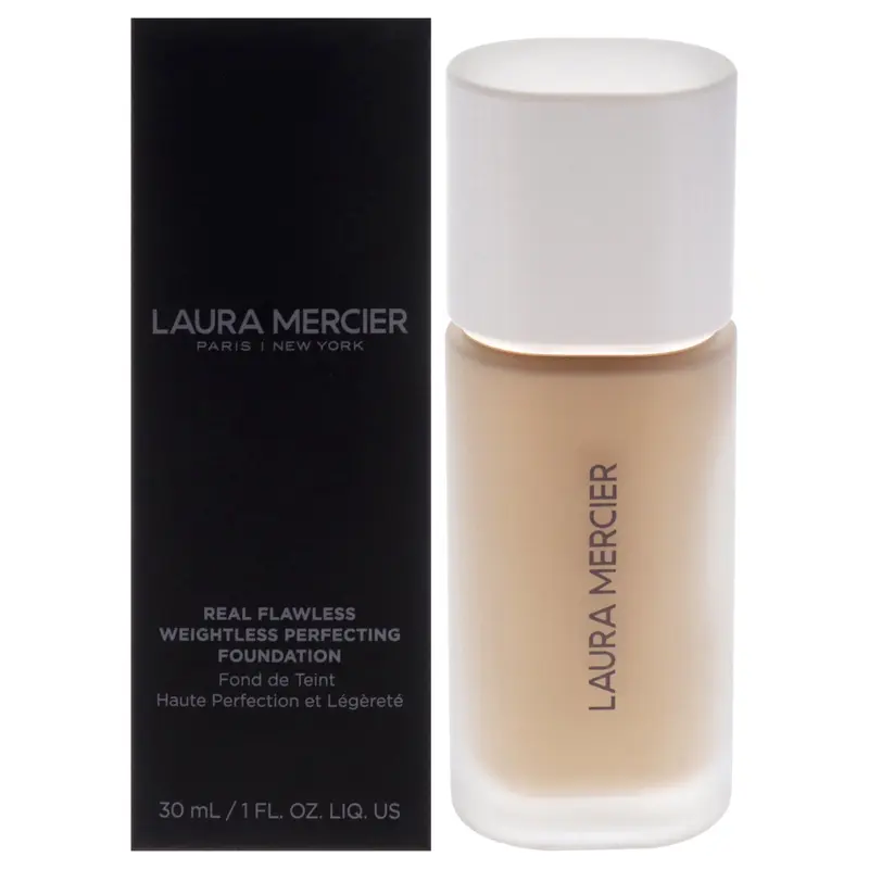 Laura Mercier Real Flawless Weightless Perfecting Foundation - 3N1 Buff by Laura Mercier for Women - 1 oz Foundation
