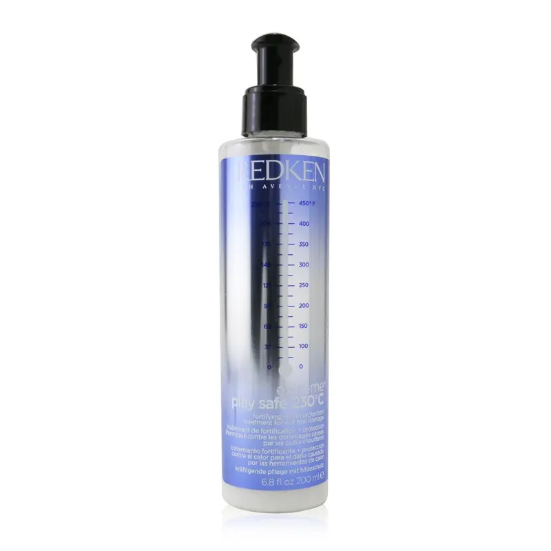 Redken Extreme Play Safe 230C Fortifying + Heat Protection Treatment (For Hot Tool Damage)  200ml/6.8oz