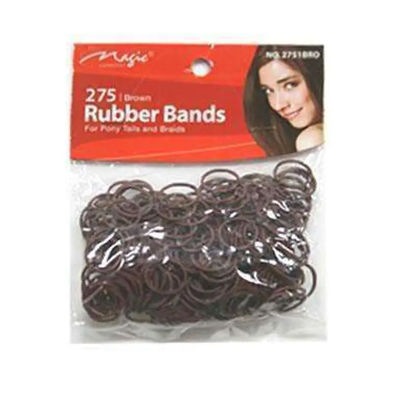 Magic Collection Rubber Bands Brown 275pcs