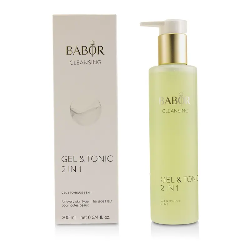 Babor CLEANSING Gel & Tonic 2 In 1  200ml/6.75oz