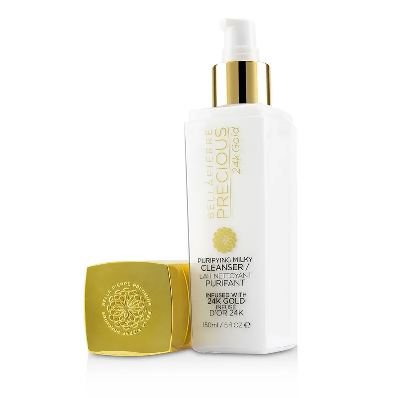 Bellapierre Cosmetics Precious 24k Gold Purifying Milky Cleanser (Unboxed)  150ml/5oz