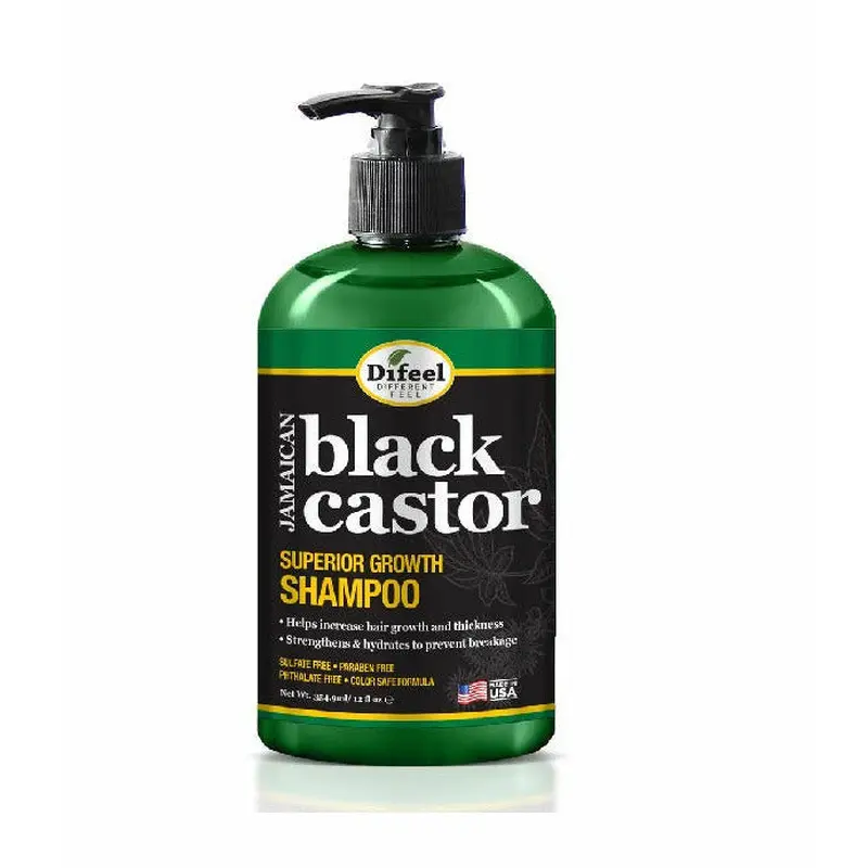 Difeel: Superior Growth Jamaican Black Castor Shampoo 12oz