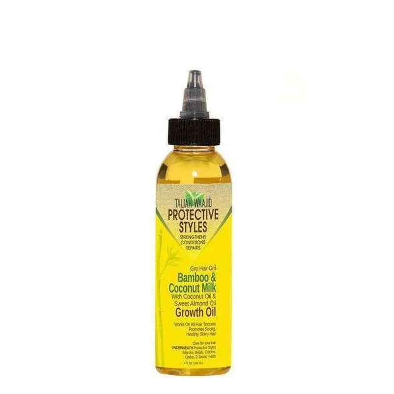 Taliah Waajid Protective Styles Gro Hair Gro Bamboo & Coconut Milk Growth Oil