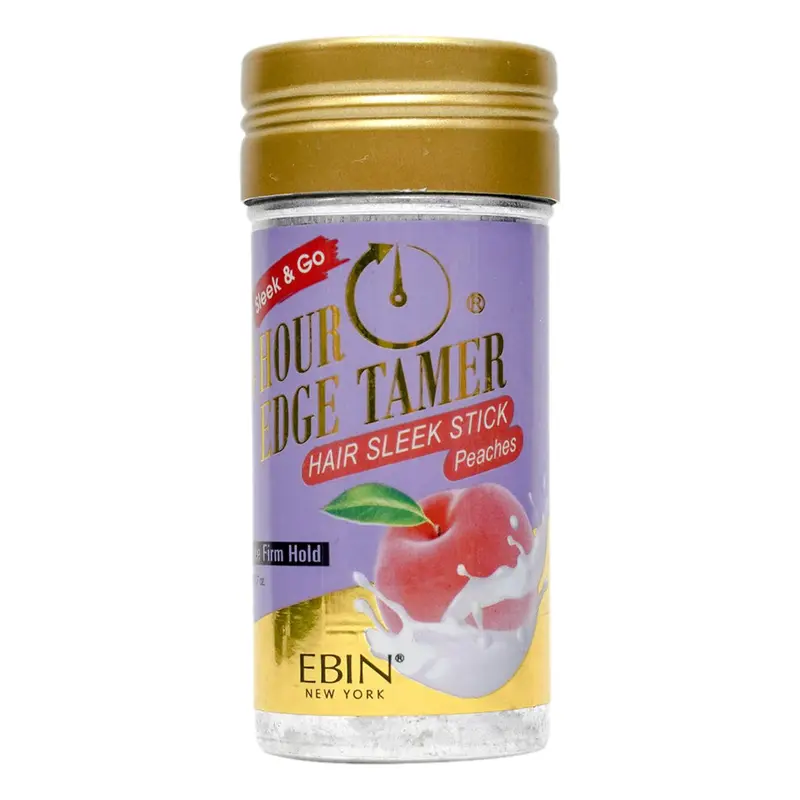 EBIN 24 Hour Edge Tamer Hair Sleek Wax Stick - Peaches
