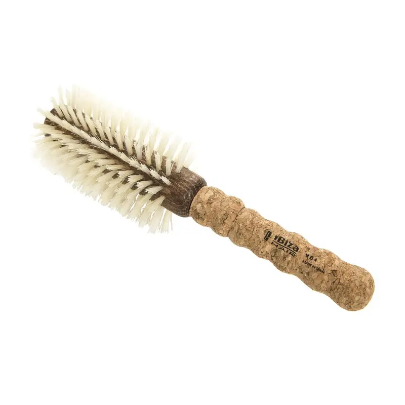 Ibiza Hair Tools Blonde Boar Bristles Hair Brush B4-65mm