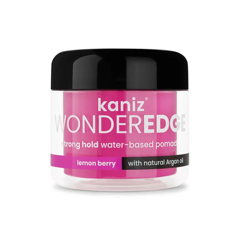 Kaniz WonderEdge Strong Hold Water Based Pomade - Lemon Berry
