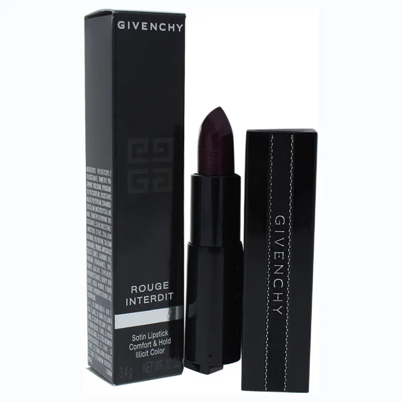 Givenchy Rouge Interdit Satin Lipstick - # 07 Pueple Fiction by Givenchy for Women - 0.12 oz Lipstick