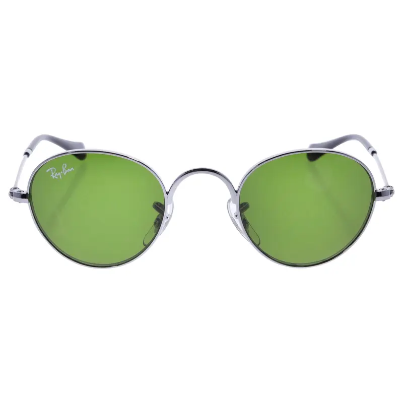 Ray Ban Ray Ban RJ 9537S 200/2 - Gunmetal/Green Classic by Ray Ban for Kids - 40-20-120 mm Sunglasses
