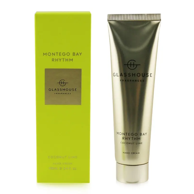 Glasshouse Hand Cream - Montego Bay Rhythm (Coconut & Lime)  100ml/3.4oz