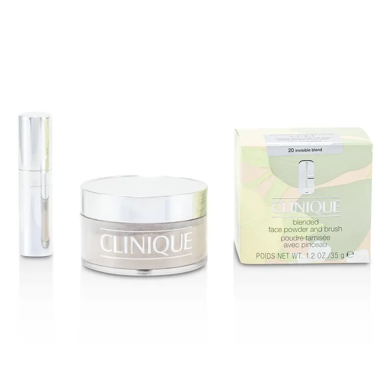 Clinique Blended Face Powder + Brush - No. 20 Invisible Blend  35g/1.2oz