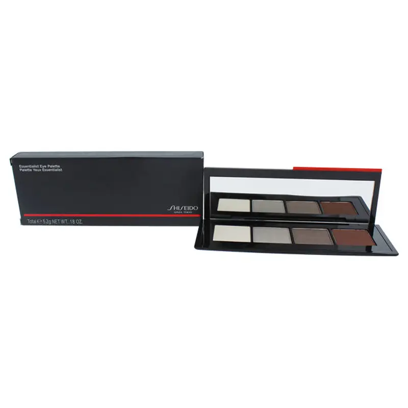 Shiseido Essentialist Eye Palette - 02 Platinum Street Metals by Shiseido for Unisex - 0.18 oz Palette
