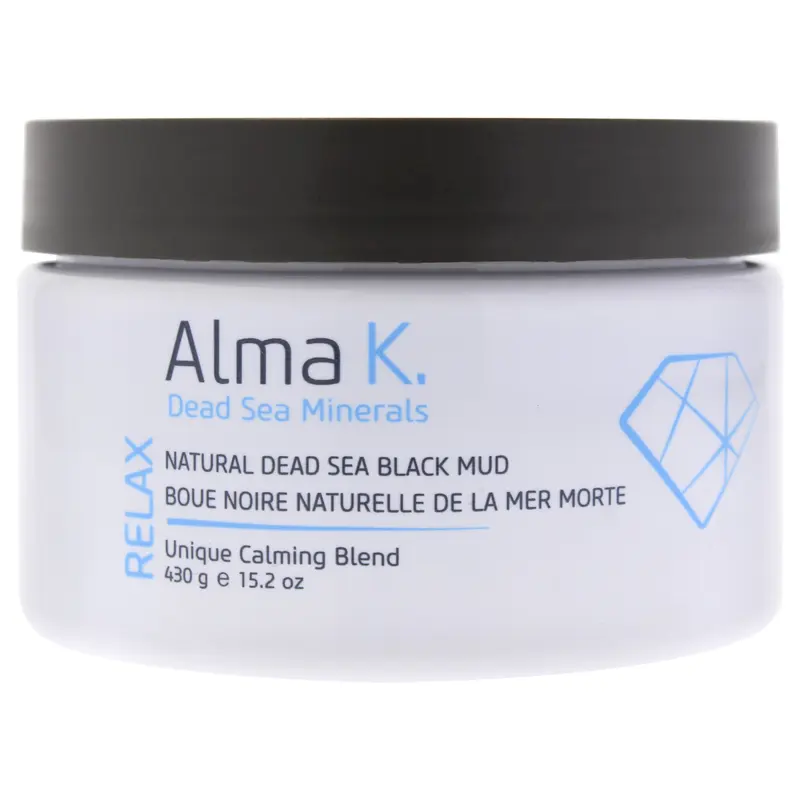 Alma K Natural Dead Sea Black Mud Mask by Alma K for Women - 15.2 oz Mask