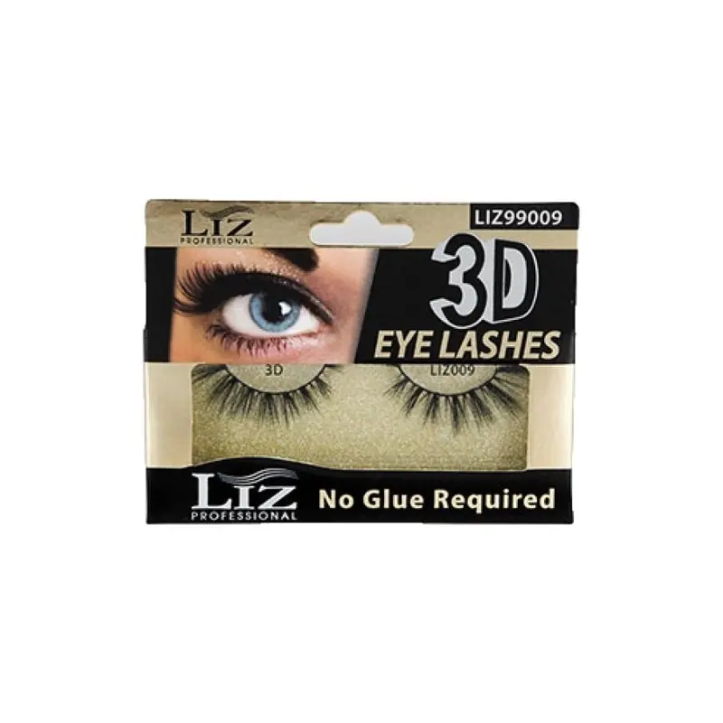 Liz Professional 3D No Glue Required Eye Lashes #009
